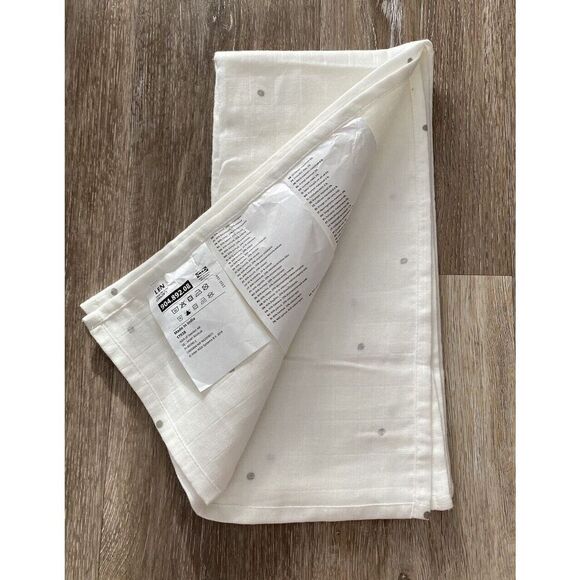 Ikea Grid Lined Dot Pattern Hand Towel - Picture 5 of 5